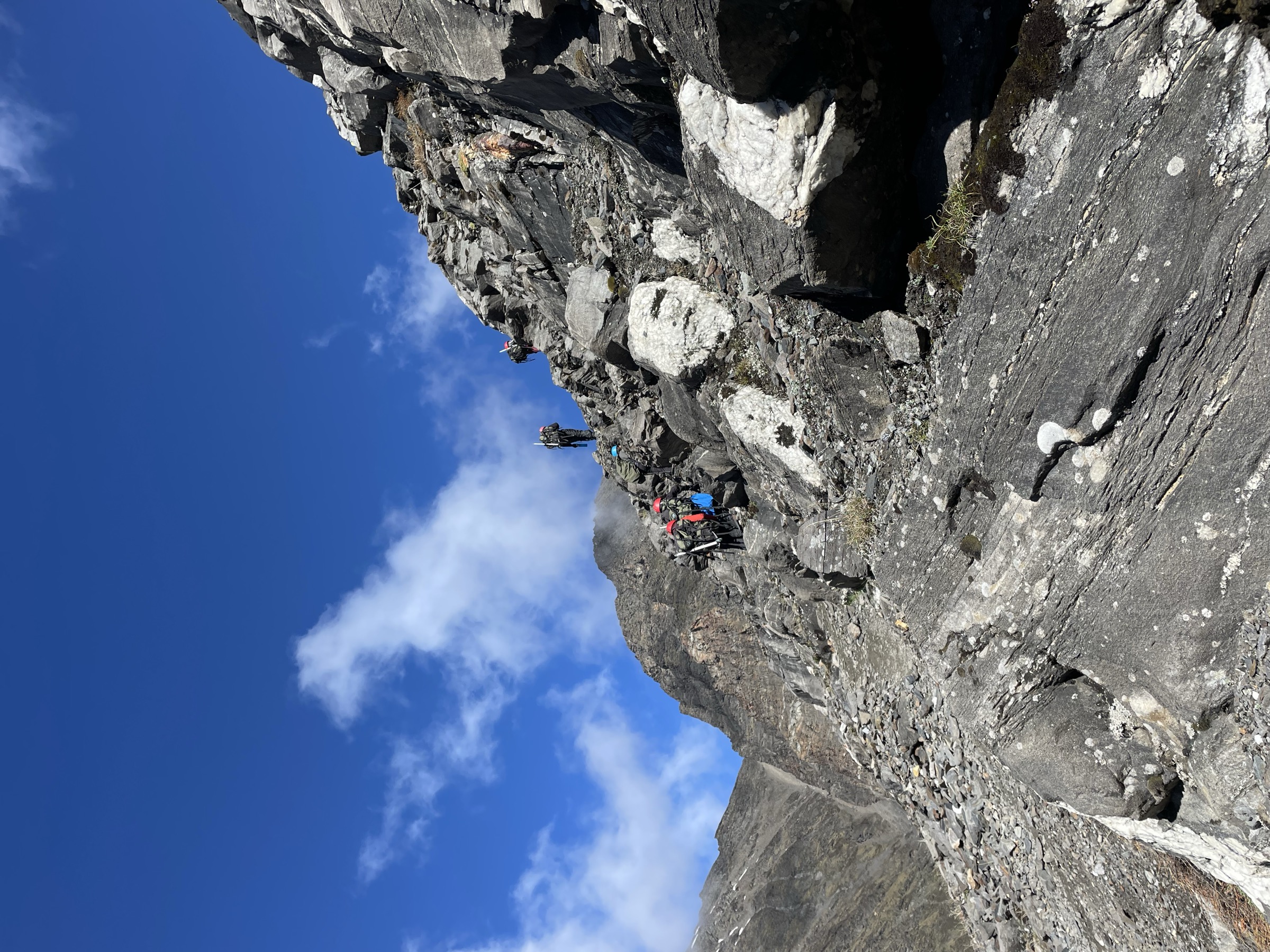 En route to Meerathang Glacier
