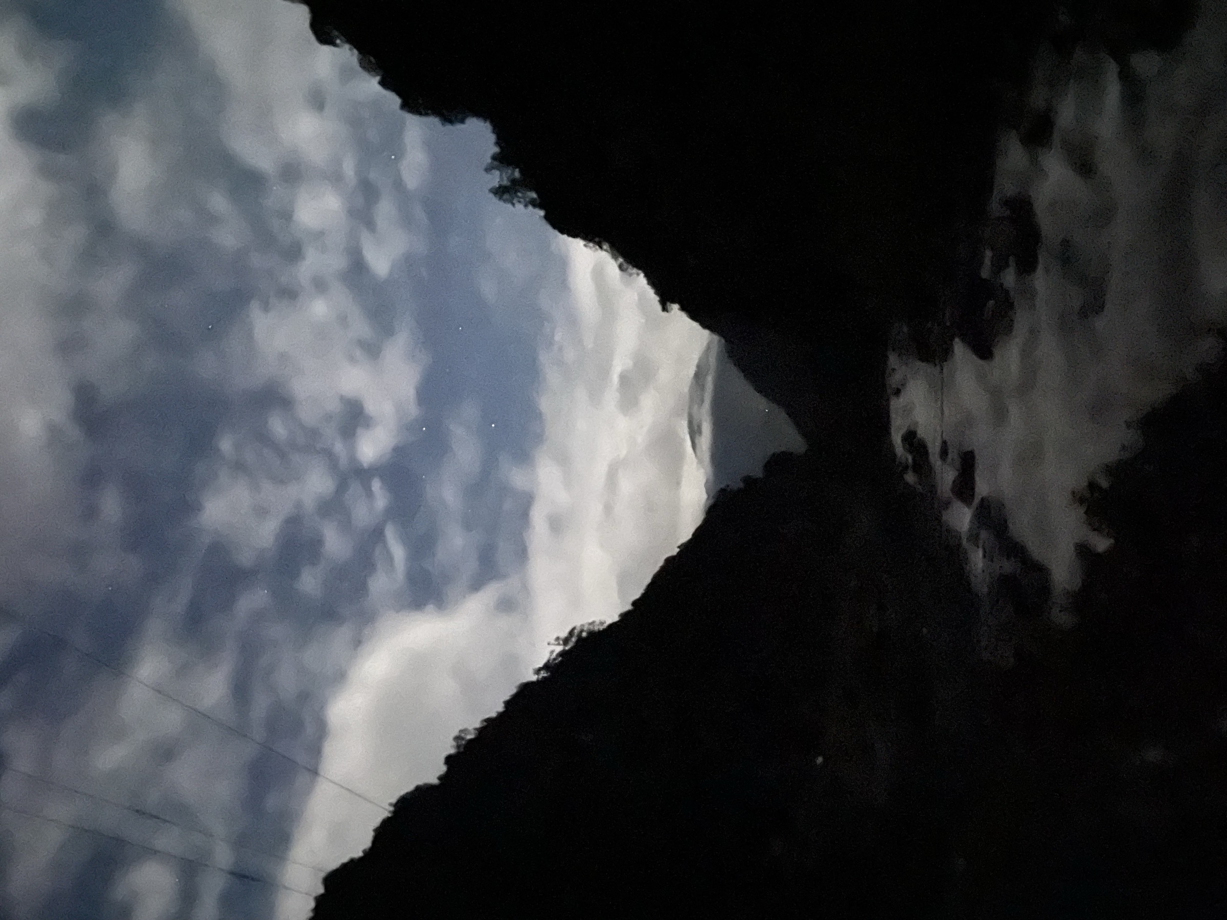 New Melling River at Night